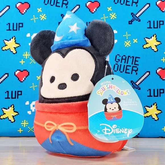 Squishmallow Mickey Mouse 5" UltraSoft Stuffed Disney Pixar Movie Plush Toy NWT - Picture 6 of 12